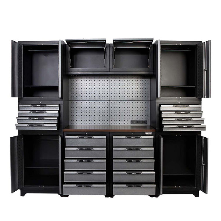 TMG Industrial 8' Extreme Duty Steel Garage Tool Chest Wayfair Canada